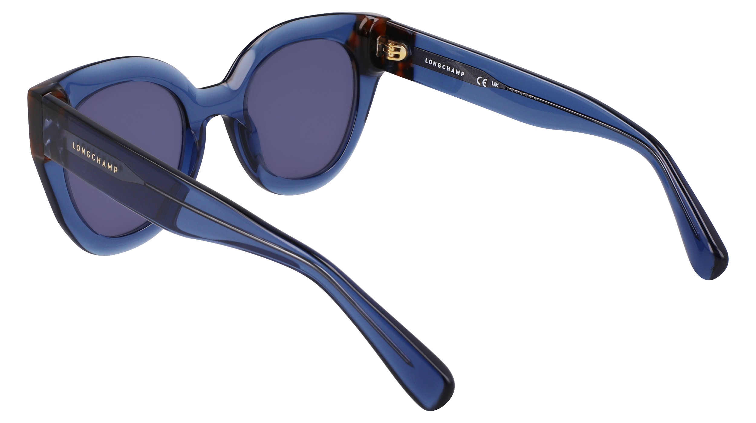 LONGCHAMP Woman LONGCHAMP LO750S 430 Sunglasses Acetate Blue Round Normal Norma