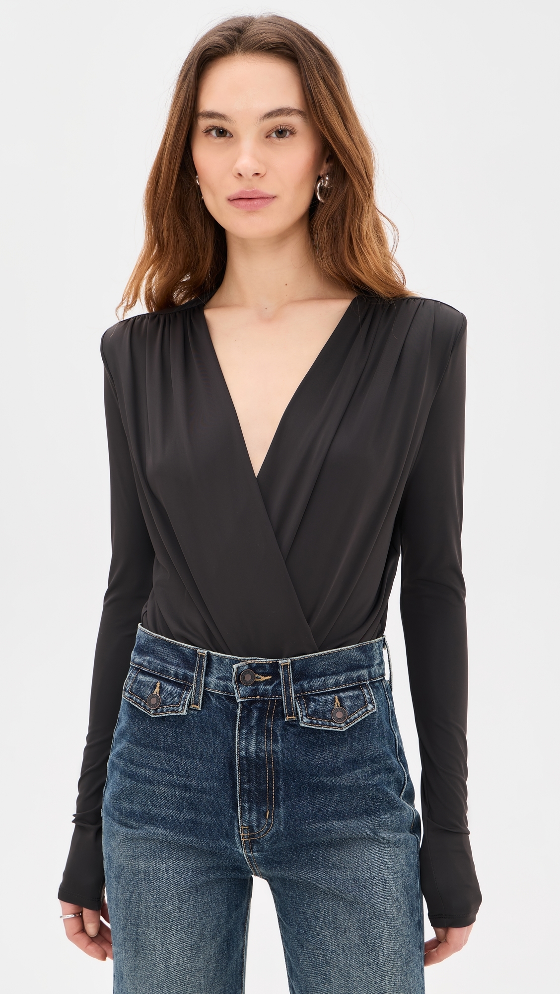 The Slinky Date Thong Bodysuit Espresso