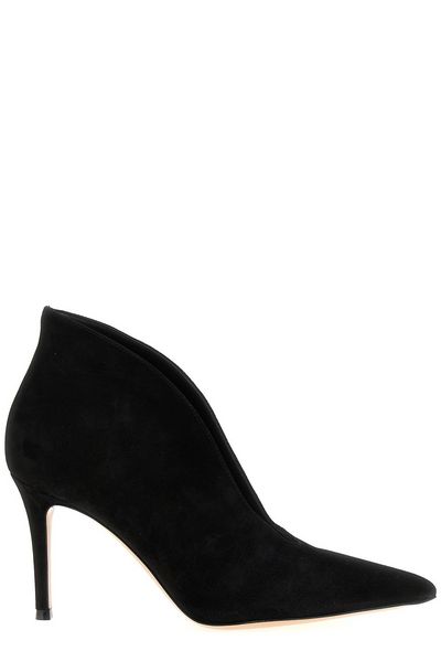 Gianvito Rossi Vania Pointed Toe Pumps