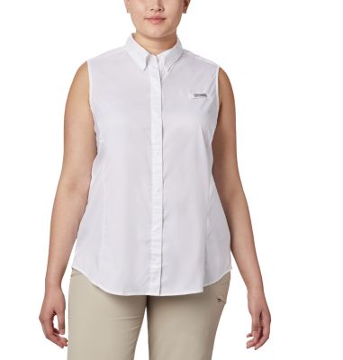 Women's PFG Tamiami  Sleeveless Shirt - Plus Size-