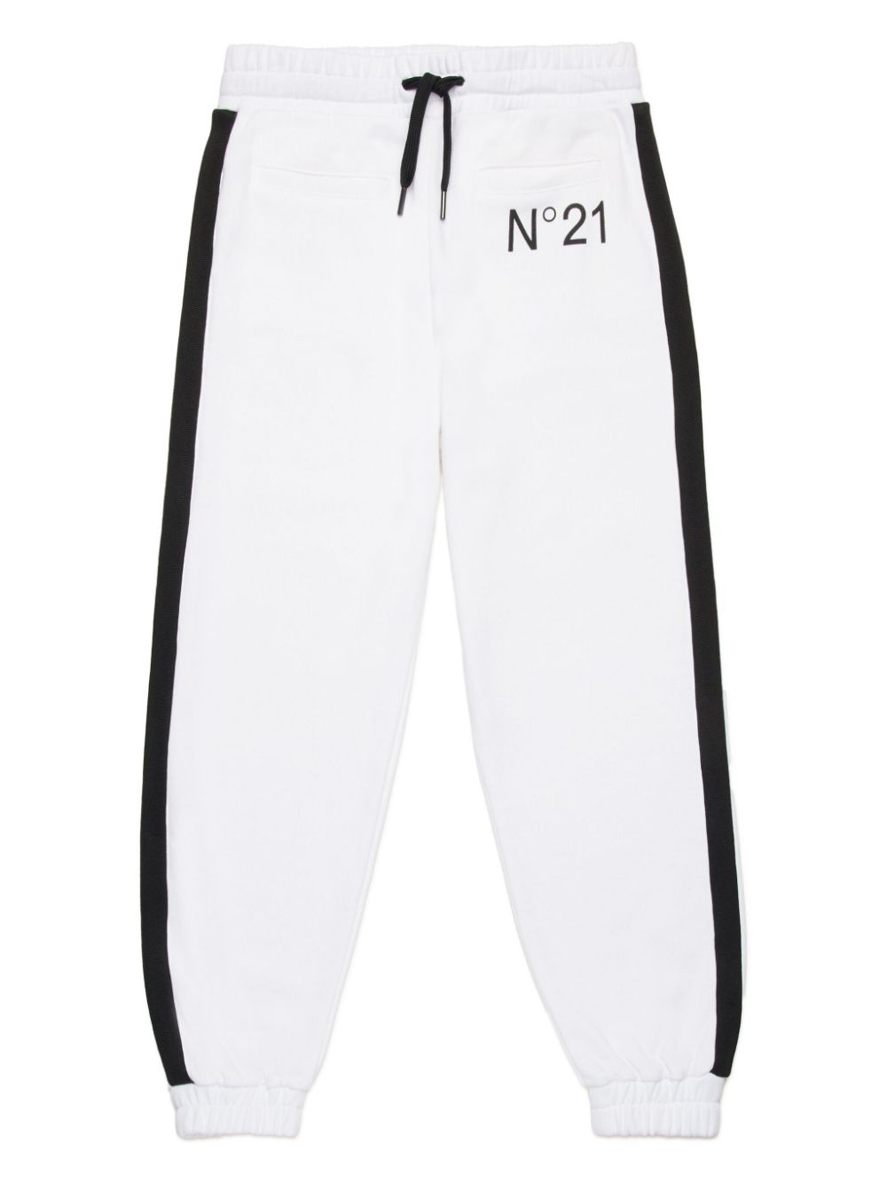 Logo-print track pants - White