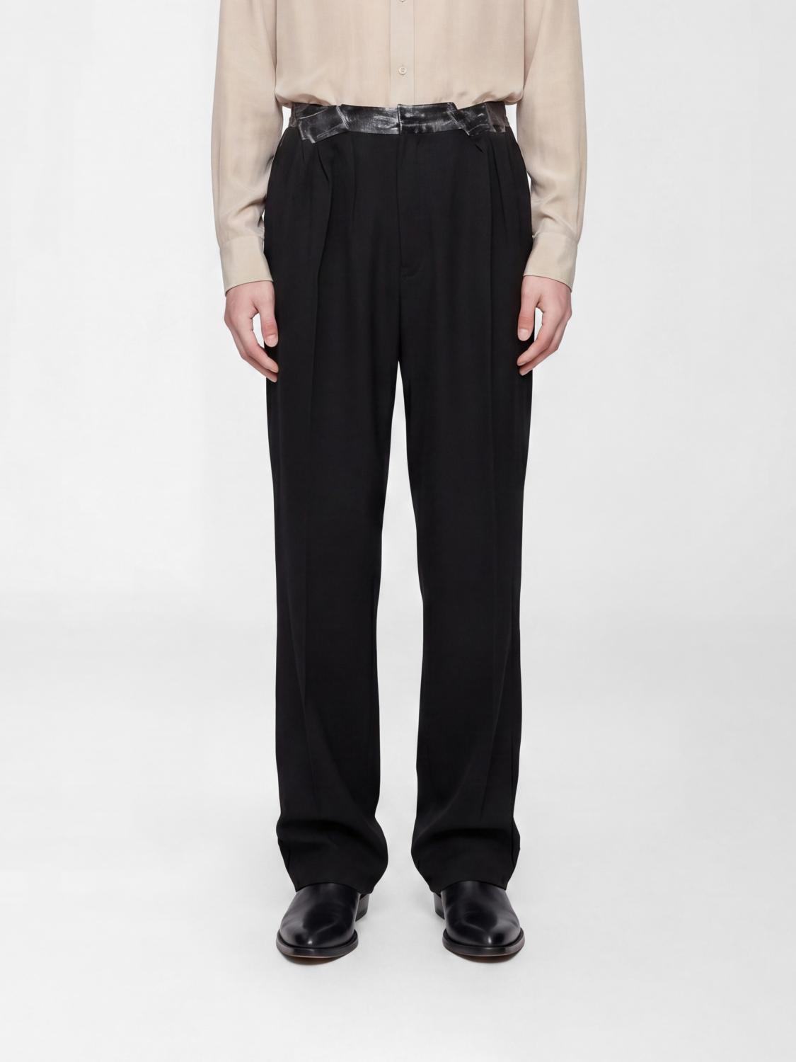Pants Men color Black