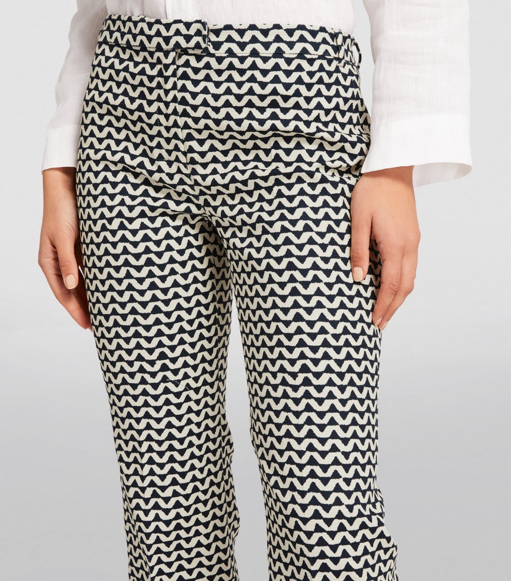 막스마라 Patterned Trousers