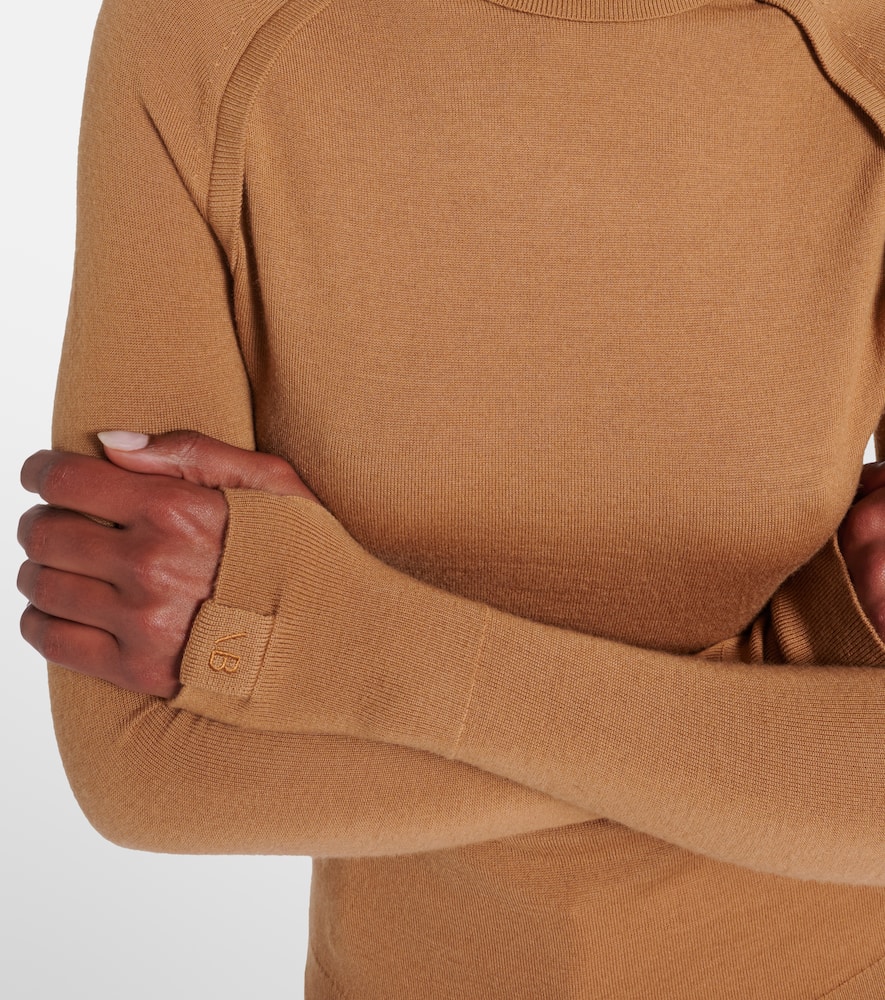 Wool turtleneck sweater