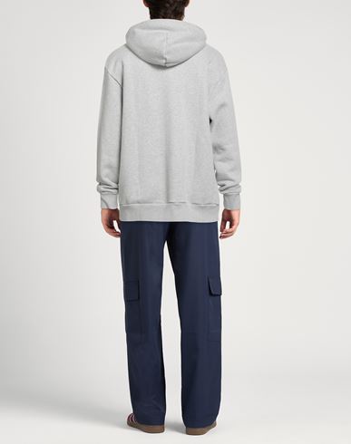 Man Sweatshirt Light grey Size L Cotton, Polyester, Elastane