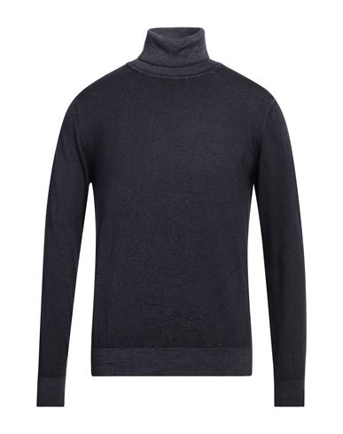 Man Turtleneck Navy Size XXL Virgin Wool