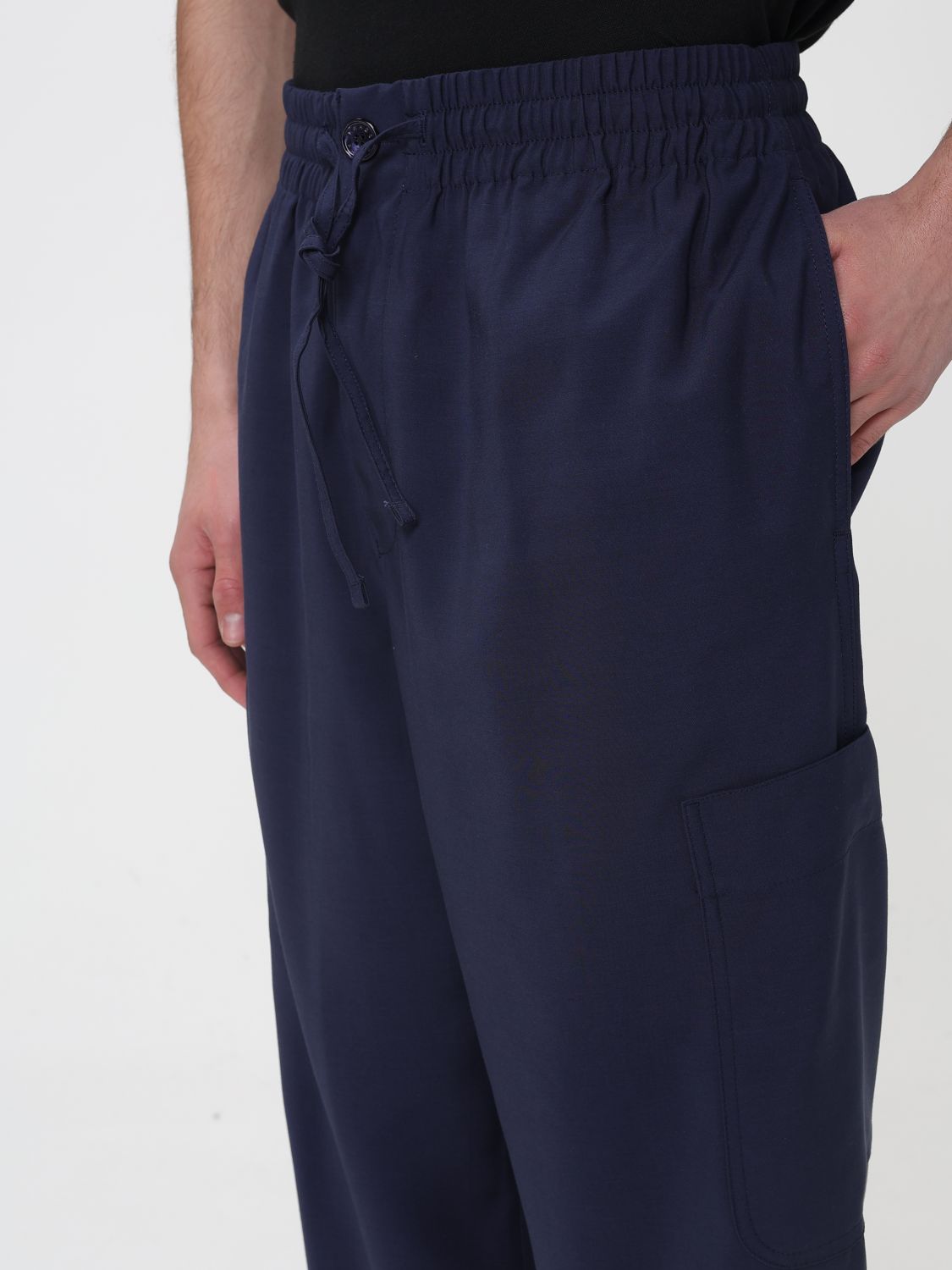 Pants Men color Blue