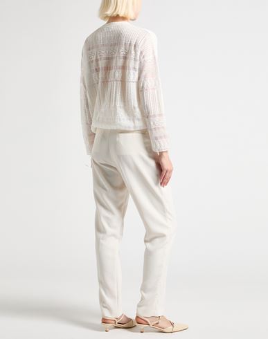 Woman Sweater Ivory Size 10 Cotton, Polyester