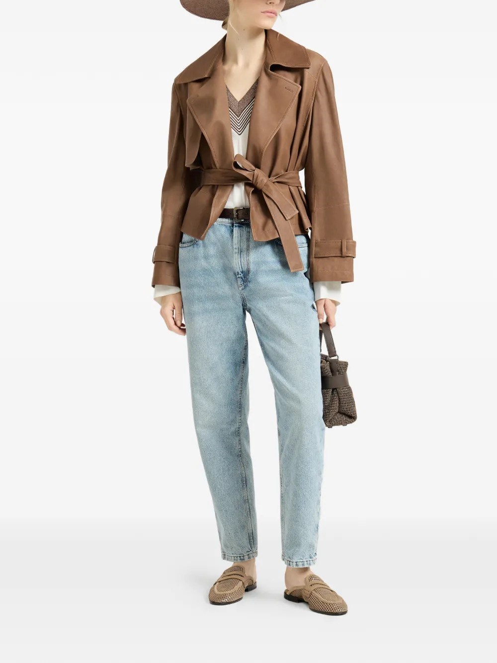 Five Pockets Denim Trousers