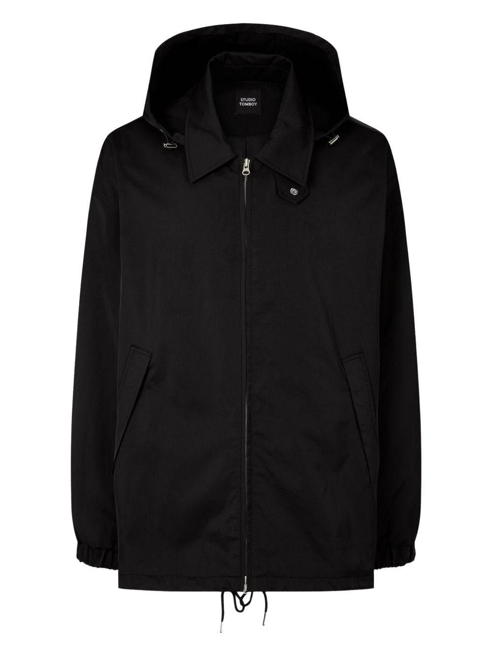 STUDIO TOMBOY hooded utility jacket - Black