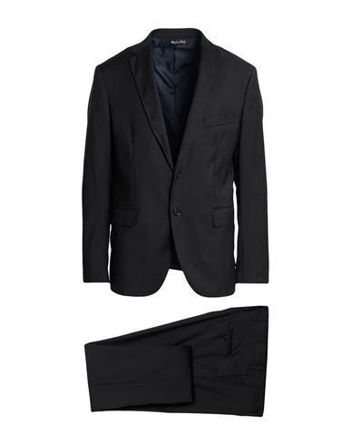 Man Suit Black Size 44 Wool