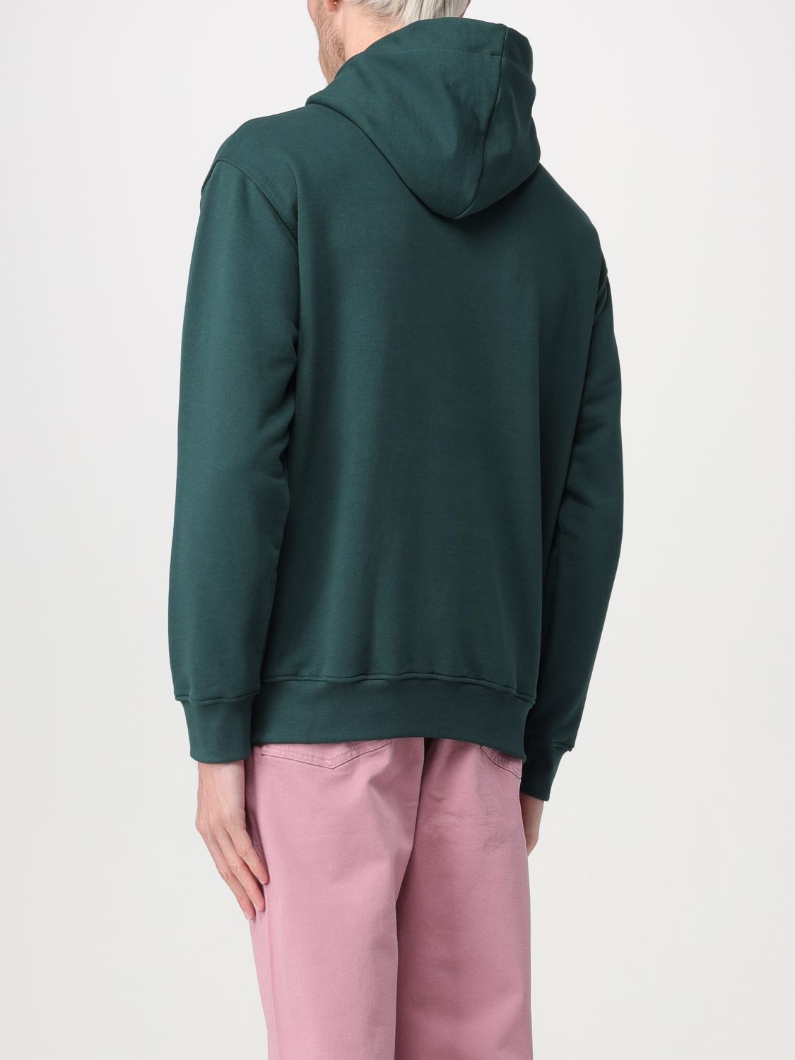Sweatshirt Men color Green
