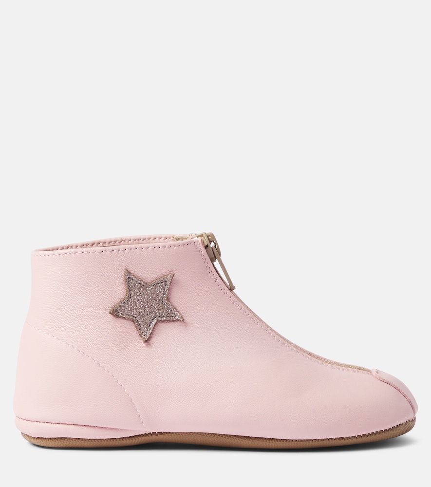 PèPè Camelia leather ankle boots