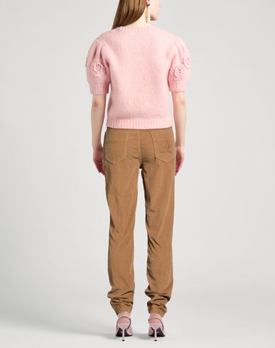 Woman Pants Camel Size 12 Cotton, Elastane