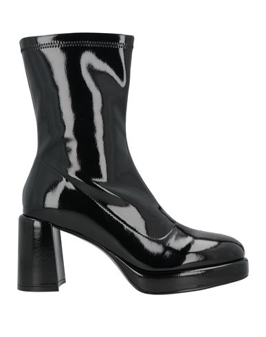 Woman Ankle boots Black Size 10 Synthetisches Material