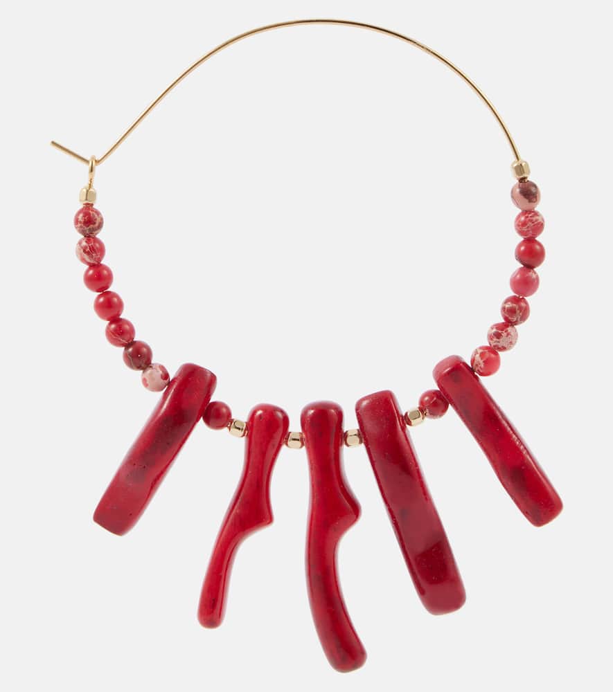 Isabel Marant Jolana embellished hoop earrings