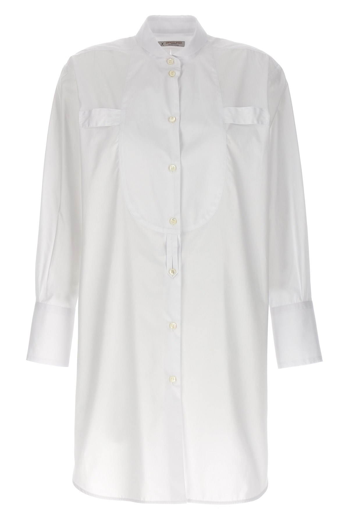 Long Plastron Tuxedo Shirt