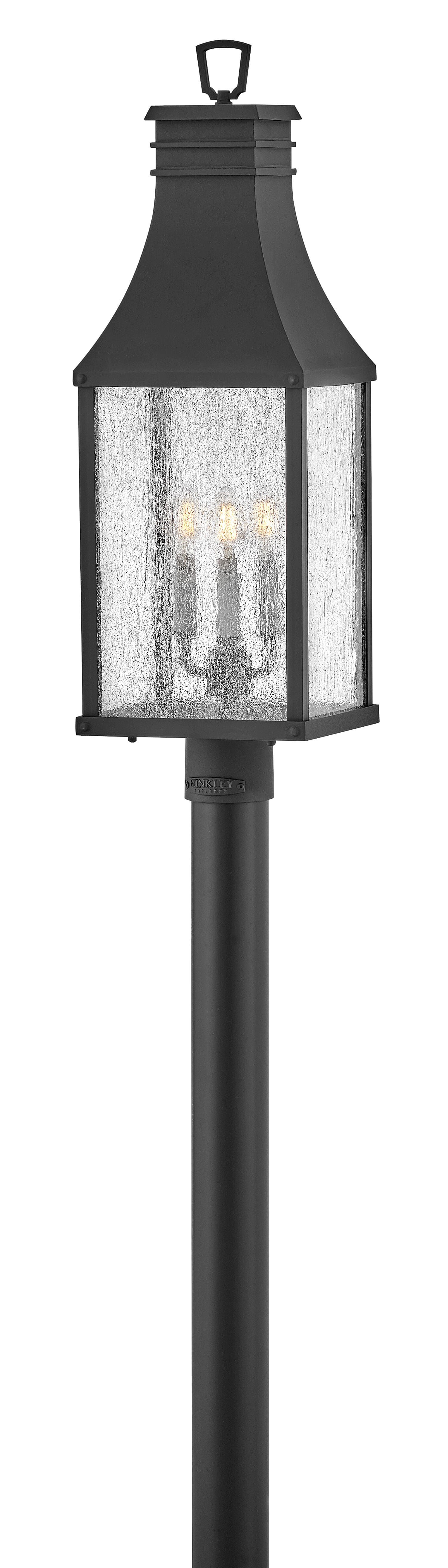 Museum Black LED Post Top or Pier Mount from the Beacon Hill Collection