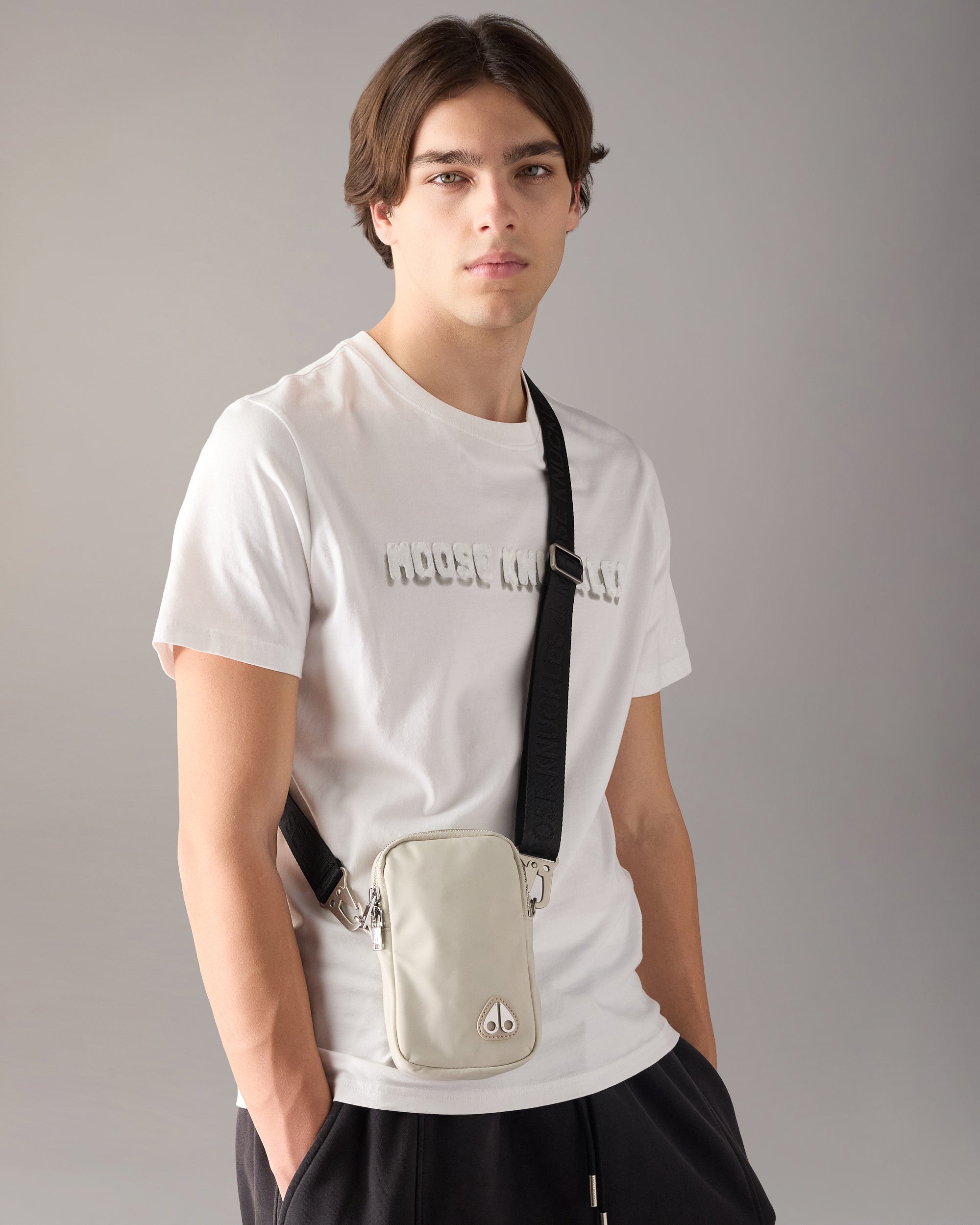 Moose Knuckles - Women's Dial Crossbody Bag - Color: Alabaster