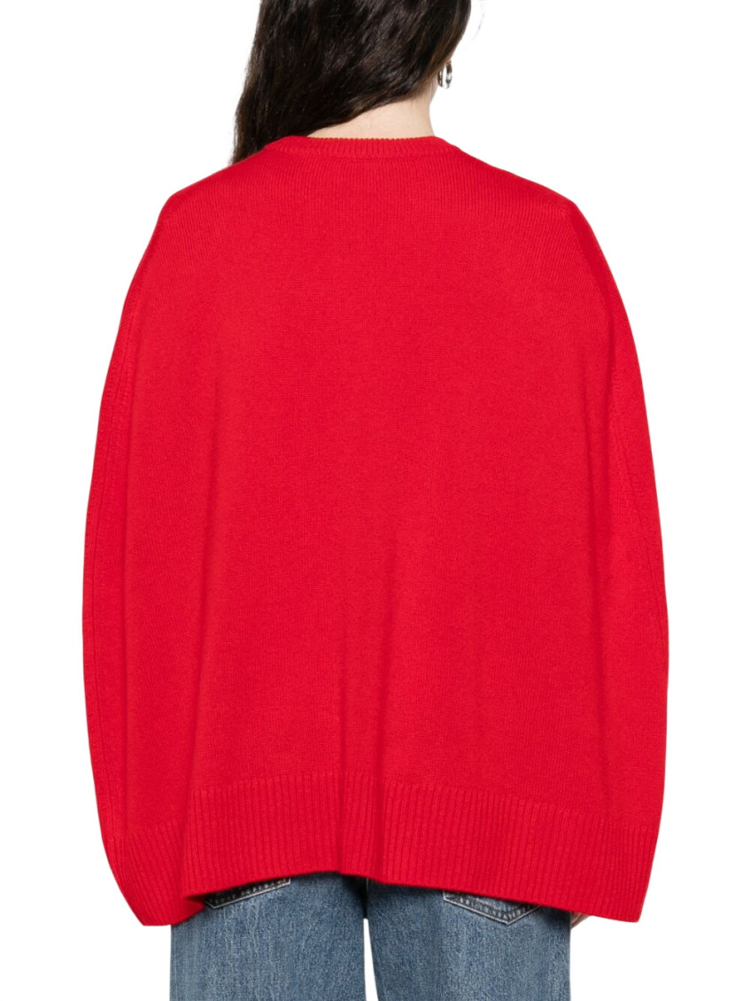 Totême - cashmere crew neck knit jumper long sleeve