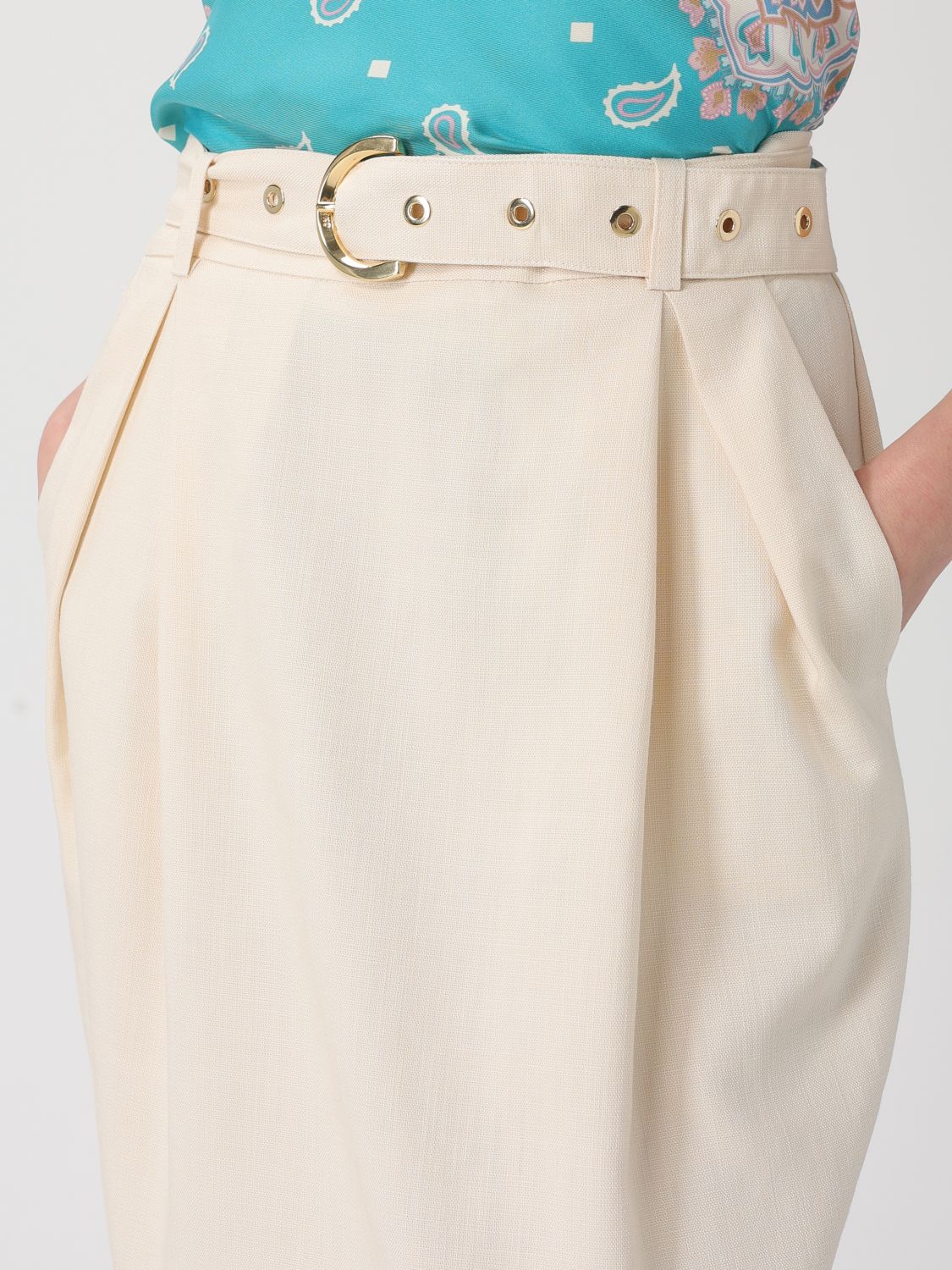 Skirt Woman color White