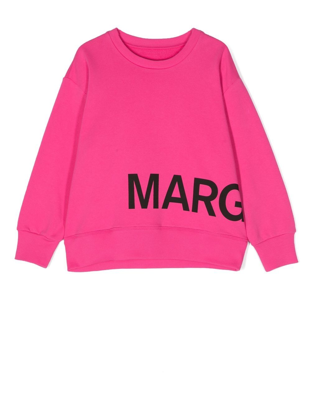 Logo-print crew-neck sweatshirt - White