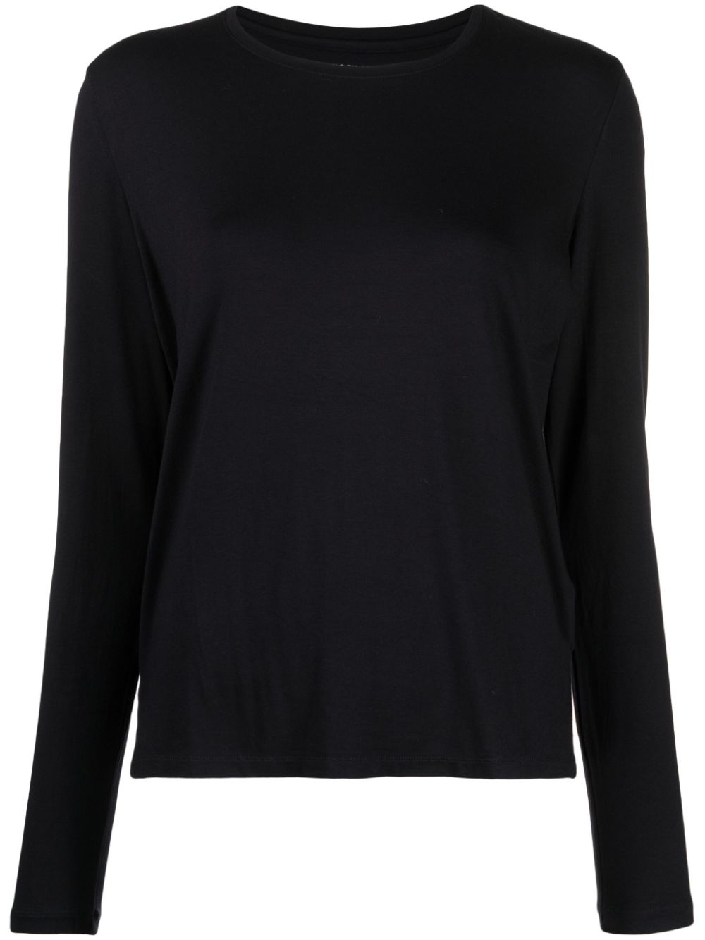 Round-neck long-sleeve T-shirt - Blue