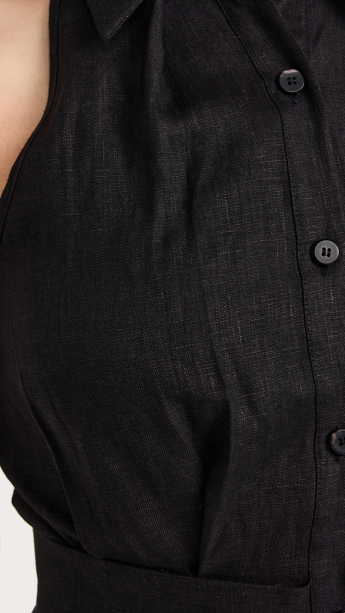 Domino Mini Dress Black