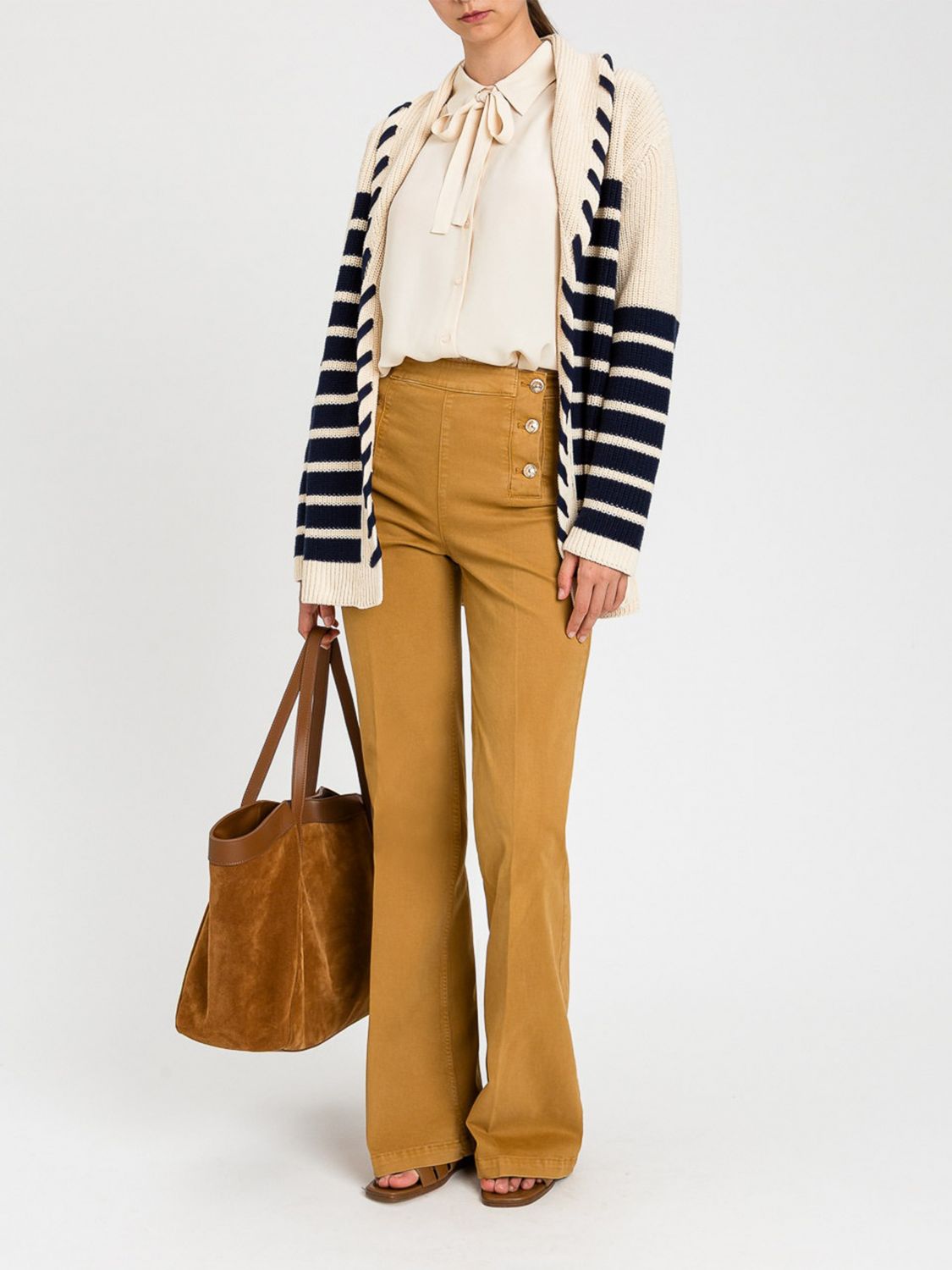 Pants Woman color Brown
