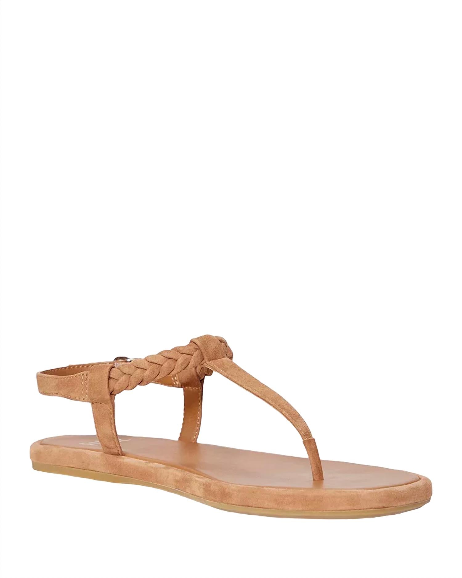 Women's Drew Suede Sandal In Tofffee