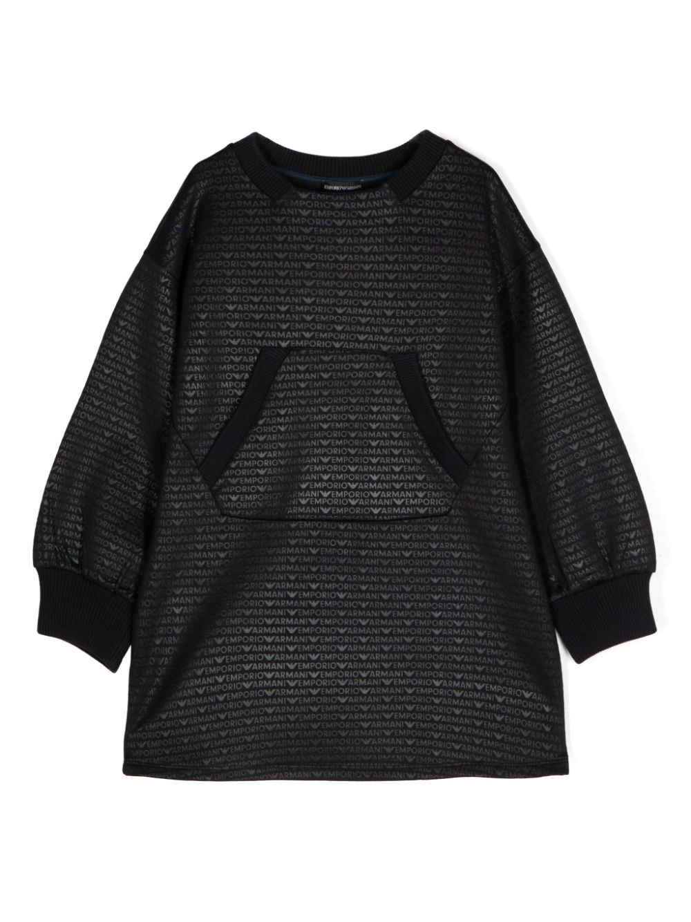 Logo dress - Black