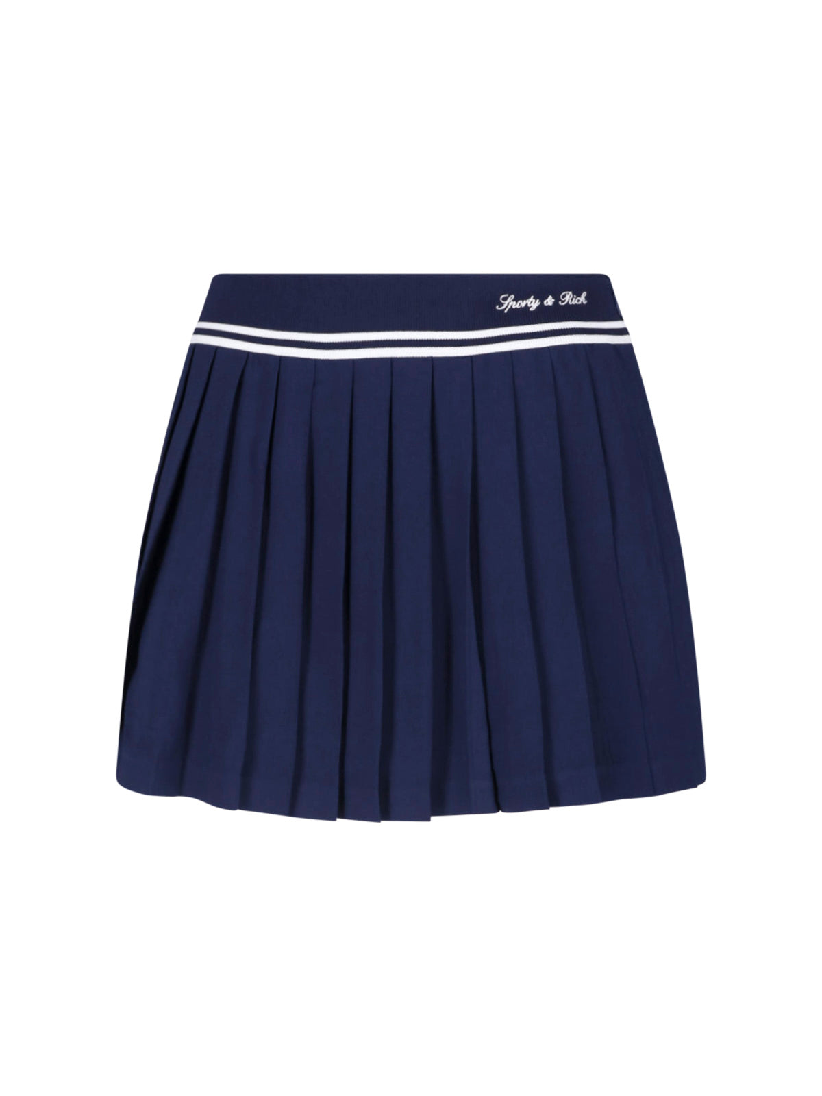 Zip-Front Sporty Skirt