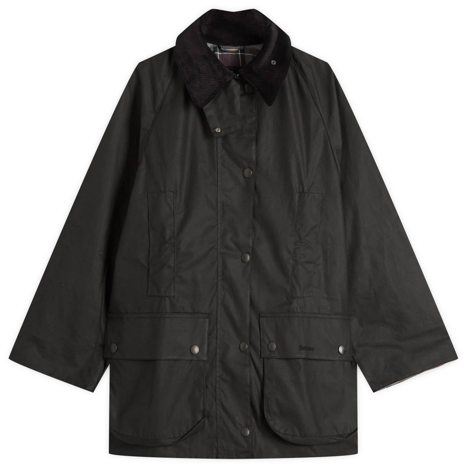 Women's Beaufort Wax Jacket Black/Modern