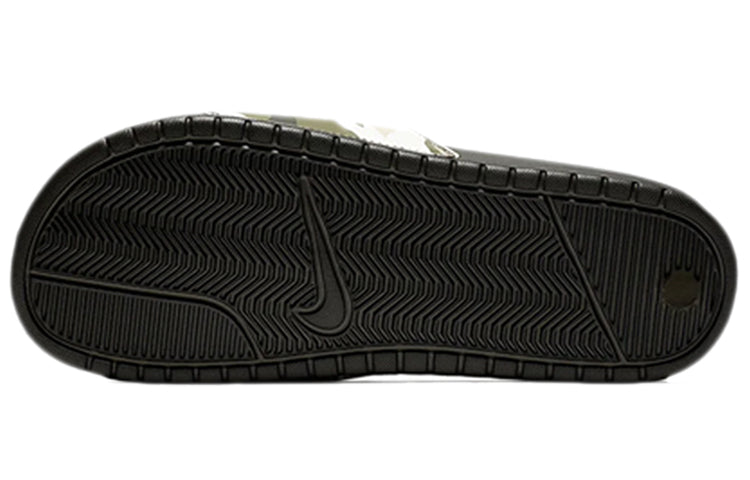 Benassi Jdi Print Military Green Unisex Slippers 'Sequoia'