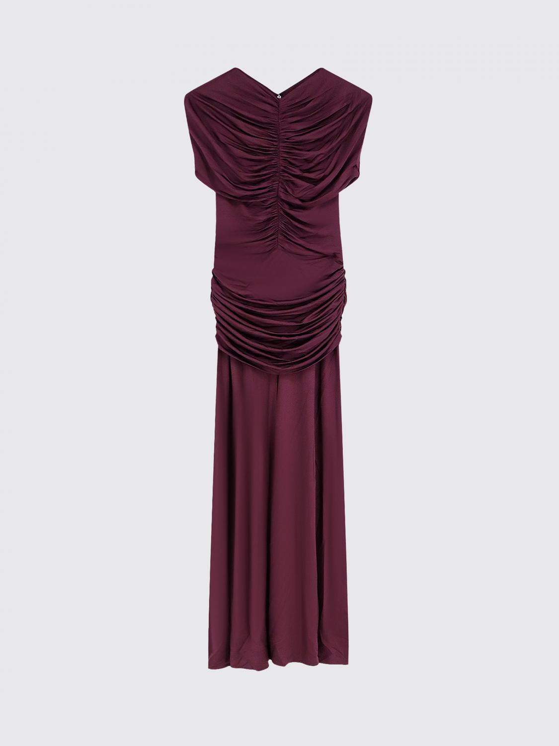 Skirt Woman color Burgundy