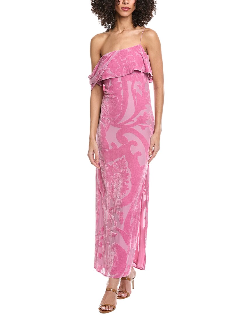 Georgia Silk-Blend Maxi Dress
