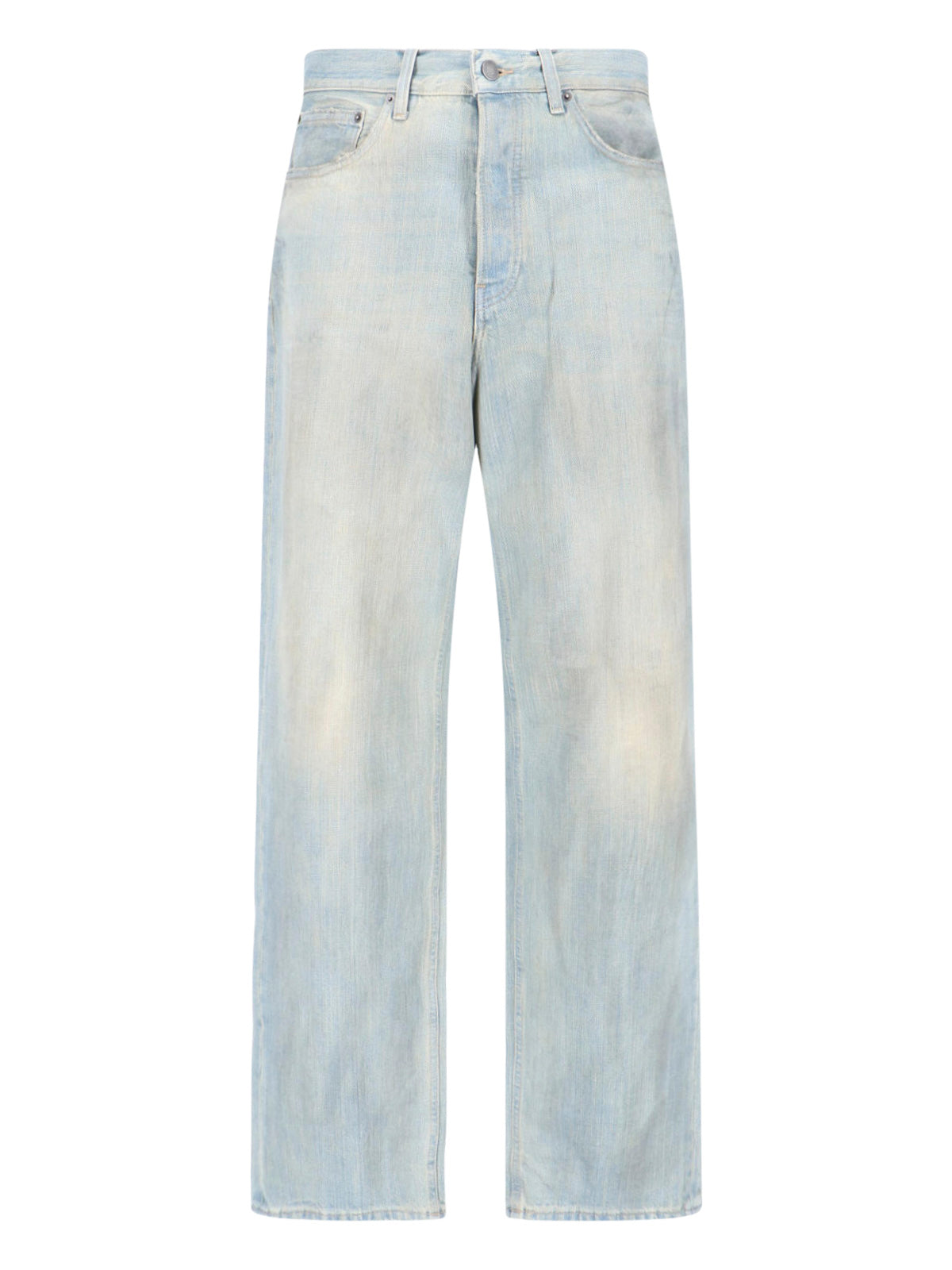 Men's Denim Jeans in Cotton-Viscose Blend