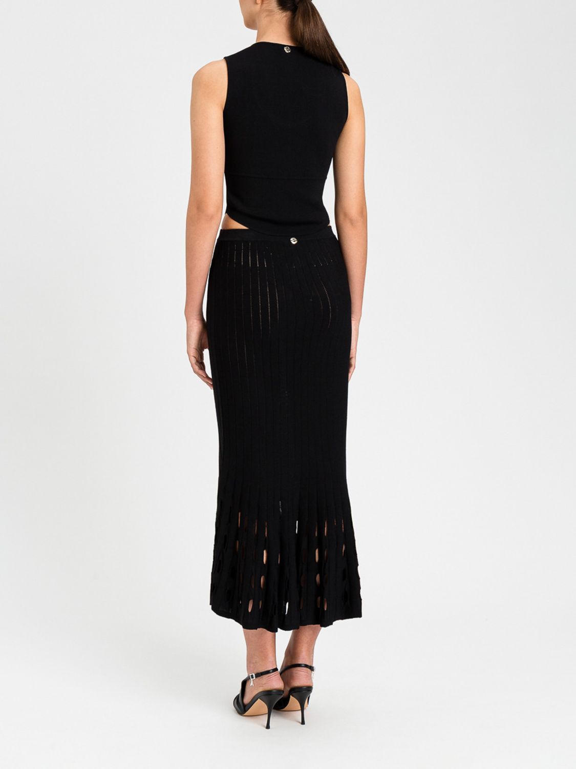 Top Woman color Black
