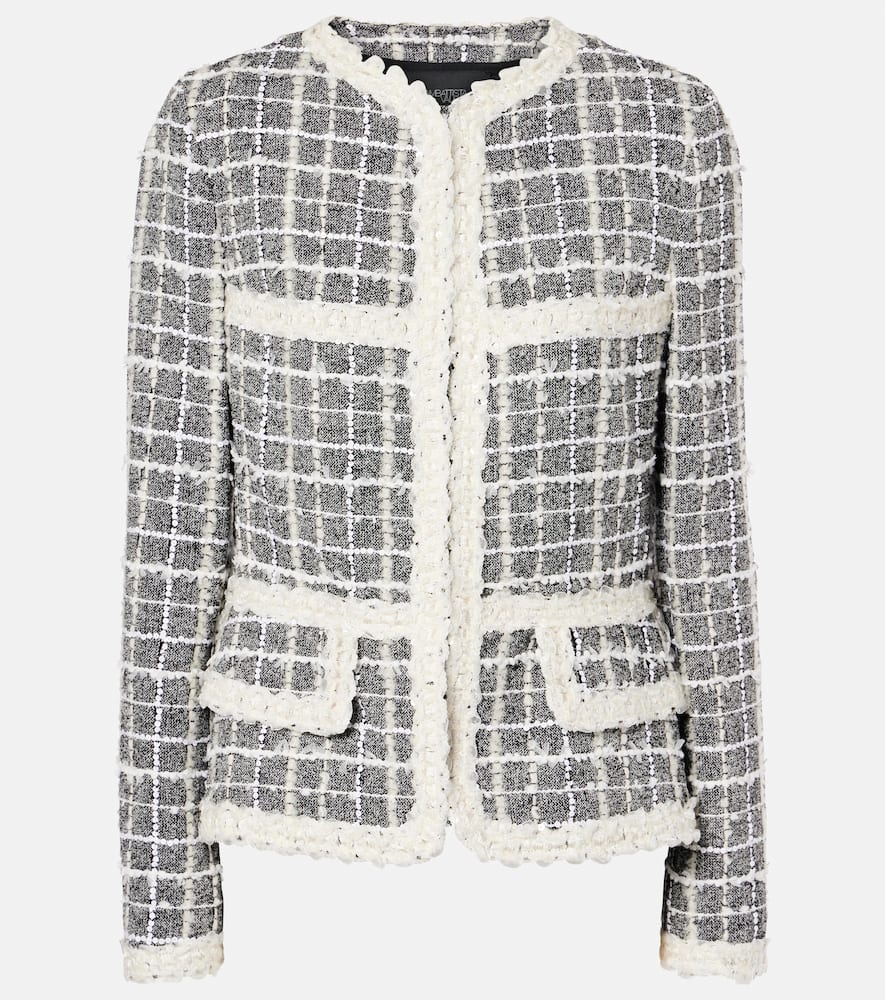 Wool-blend bouclé jacket