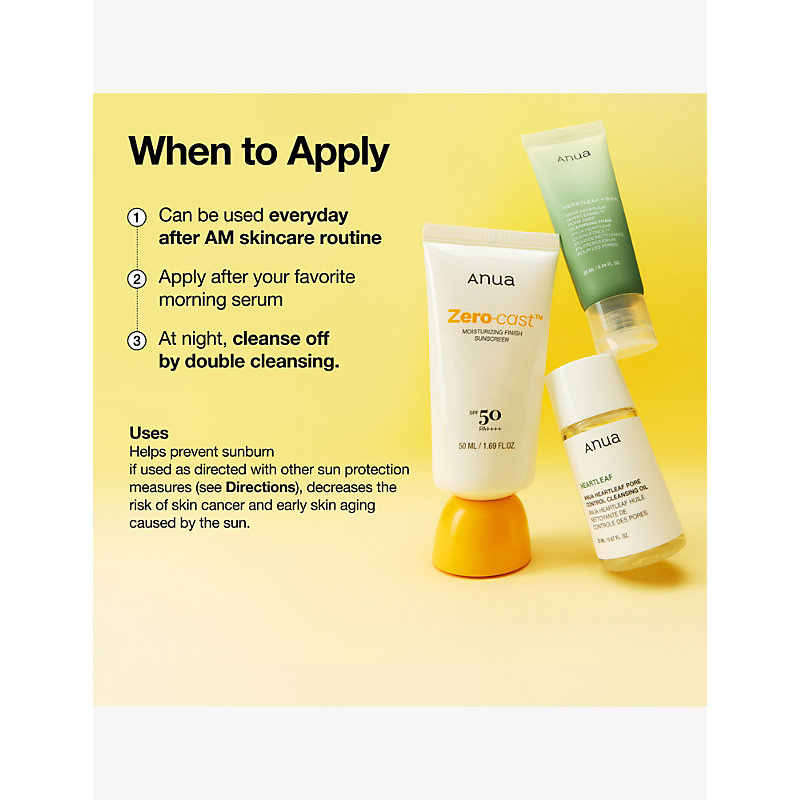 Zero-Cast Moisturising Finish Suncream 50ml
