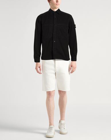 Man Shirt Black Size L Cotton