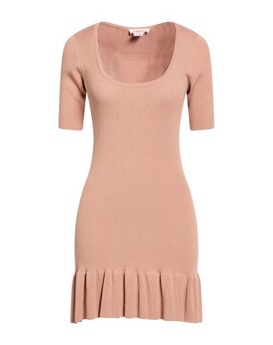 Woman Mini dress Blush Size ONESIZE Viscose, Acrylic, Elastane