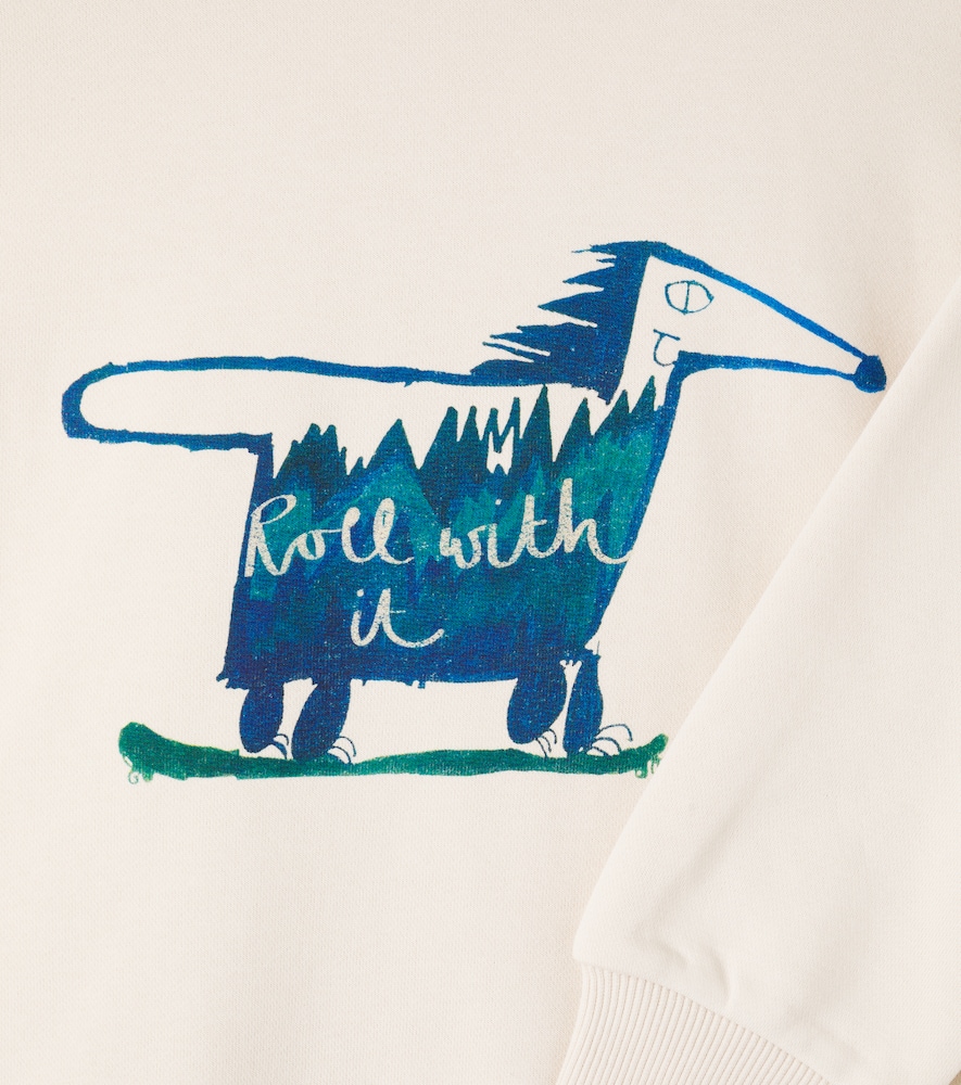 Konges Sløjd x RHW printed cotton-blend sweatshirt