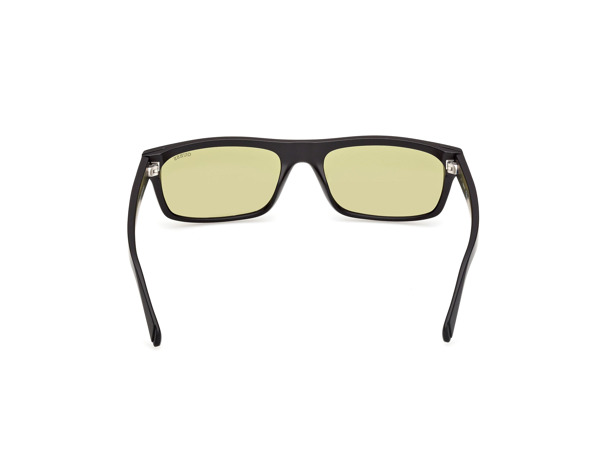 Guess Hombre Guess GU00276 02N Gafas de sol Inyectado Negro Verde Cuadrada Norma