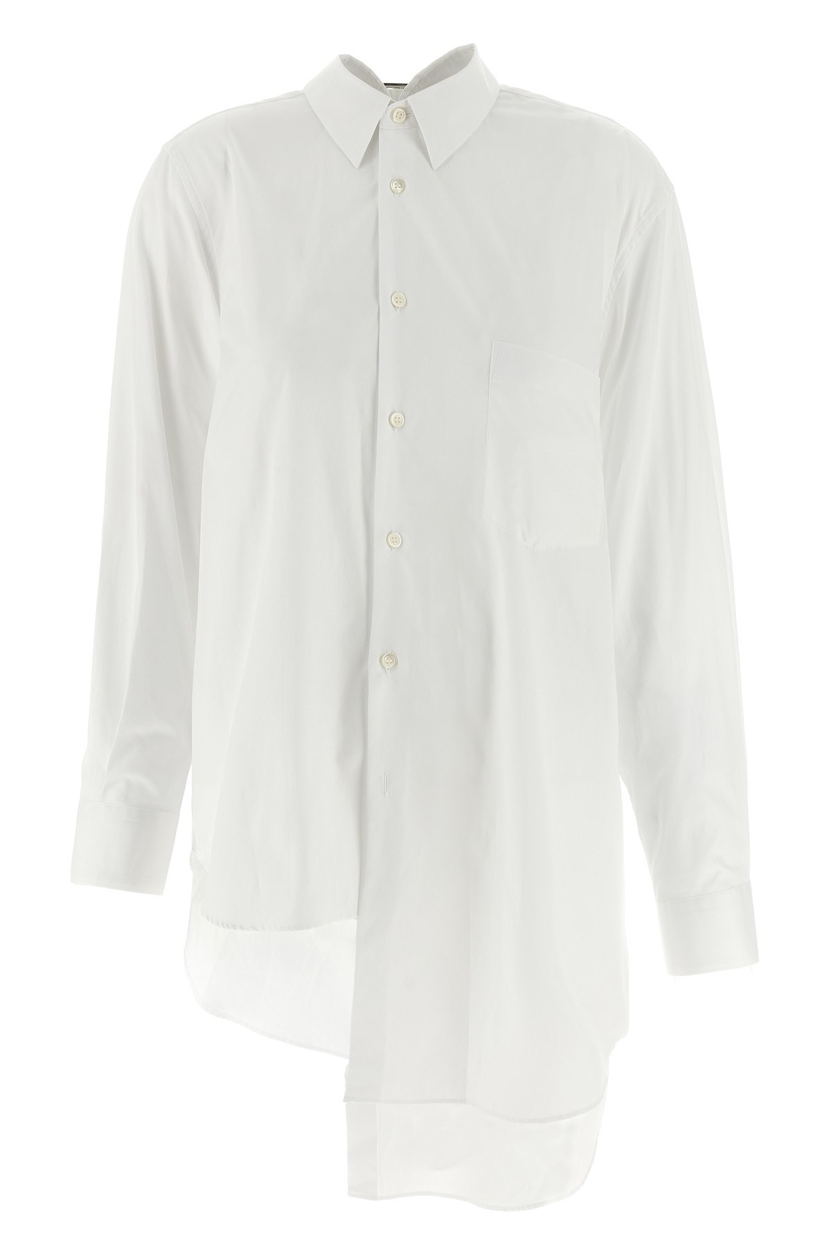 Asymmetric Hem Shirt