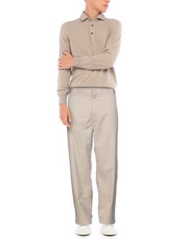 Man Pants Beige Size 33 Polyester, Cotton