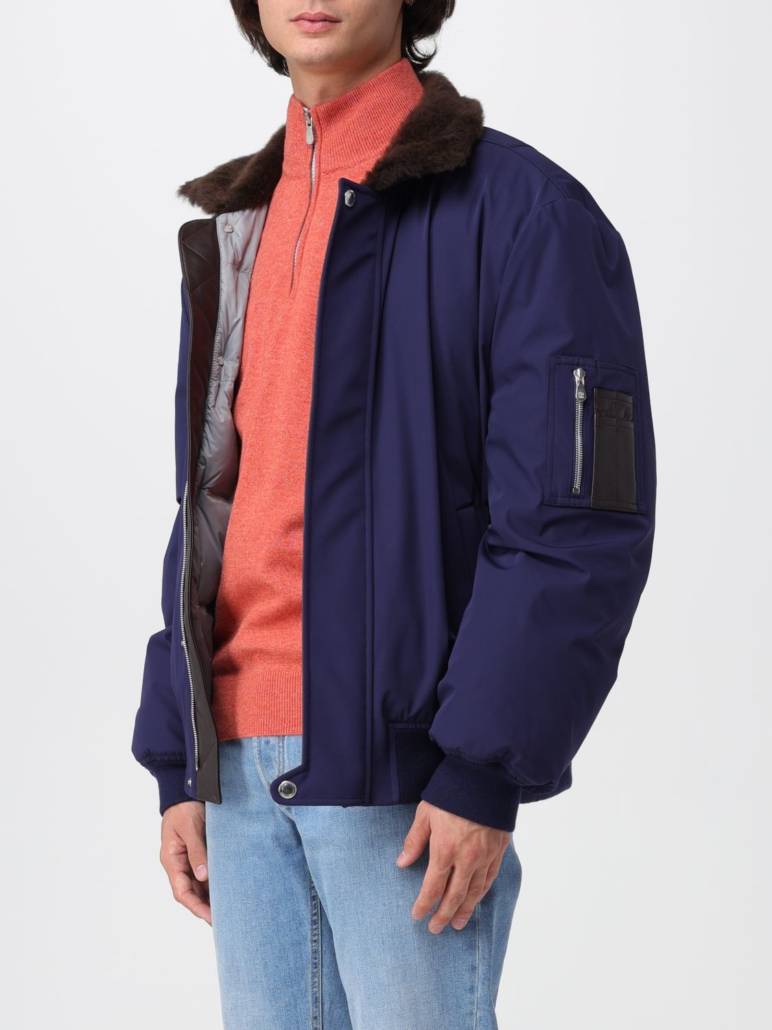 Jacket Men color Grey
