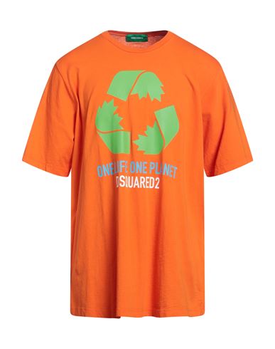 Man T-shirt Orange