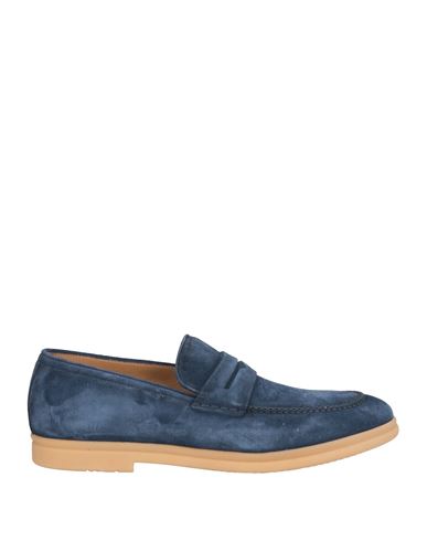 Corvari Man Loafers Blue Size 10 Leather