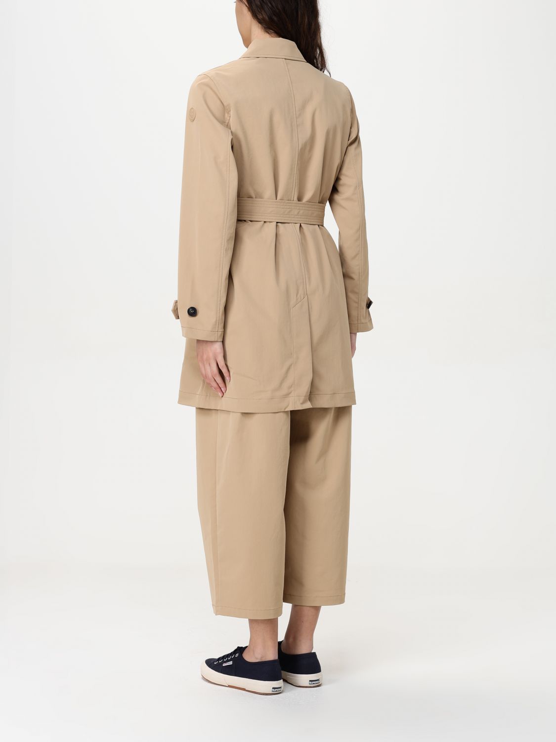 Trench Coat SAVE THE DUCK Woman color Beige